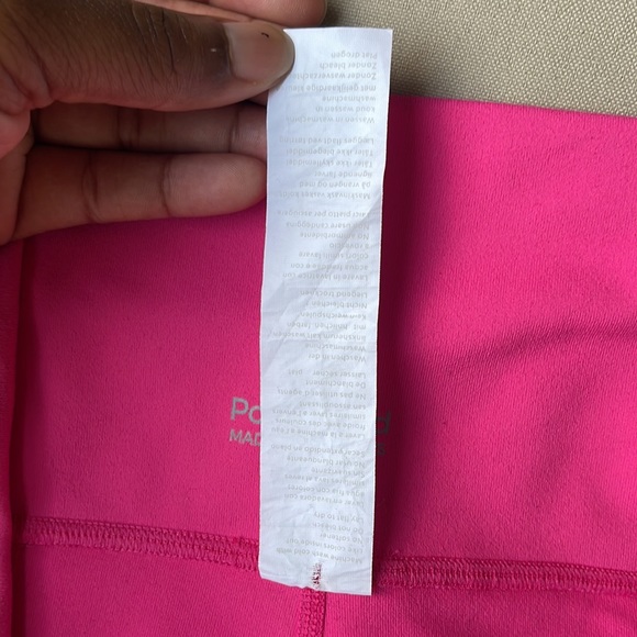 Fabletics PowerHold Made by Fabletics Pink Capris 2X - Picture 9 of 9
